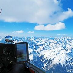 Flugwegposition um 13:08:41: Aufgenommen in der Nähe von Krakauhintermühlen, 8854, Österreich in 3261 Meter